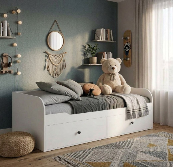 Кровать коллекции Норд (размеры разные)